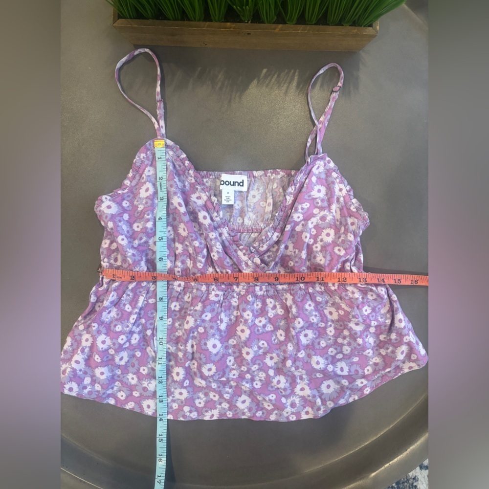 ABOUND Spaghetti Strap V Neck Cami Top Medium - Picture 6 of 7
